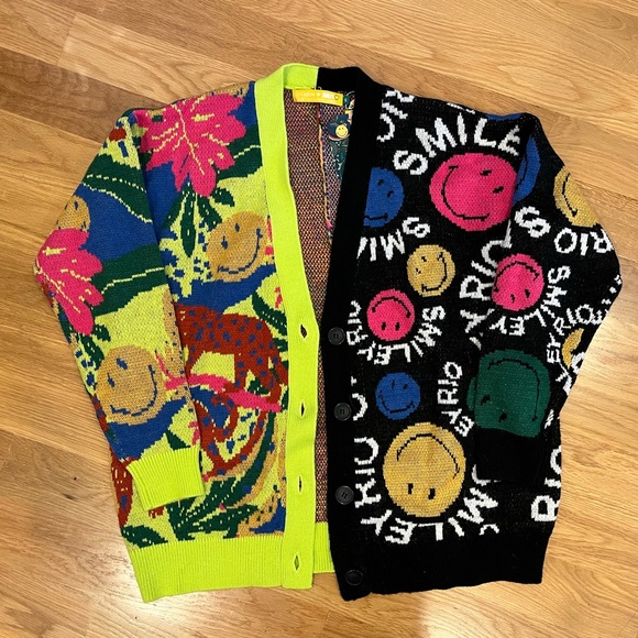 Farm Rio Smiley Cardigan XS - Picture 1 of 3